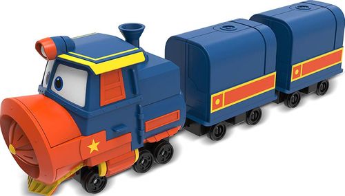 Cobi Robot Trains Pociąg Lokomotywa Victor na Arena.pl