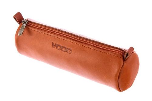 Duży okrągły piórnik Vintage P35 brąz na Arena.pl