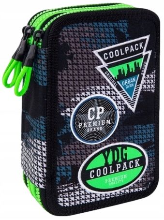 Piórnik trzykomorowy WYPOSAŻENIE COOLPACK Jumper 3 na Arena.pl