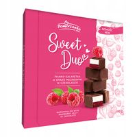 Pianko galaretki Pomorzanka o smaku malinowym w czekoladzie 190 g