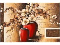 60X40CM OBRAZ KWIATY WAZONIE STORCZYKI