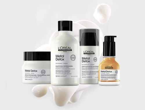 Loreal METAL DETOX Oil Serum Olejek odżywczy wygładzający z glikoaminą 50ml na Arena.pl