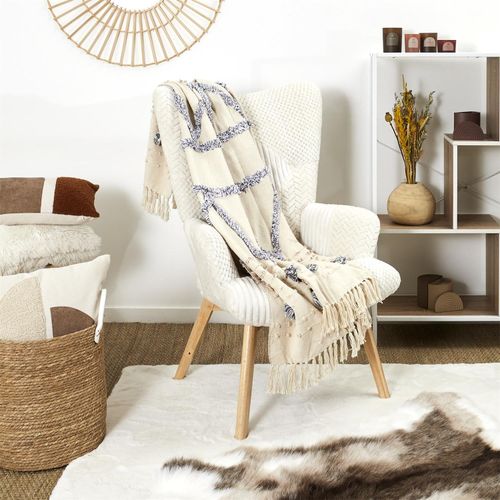 Koc/ Pled Tuffo 125x150cm kremowy na Arena.pl