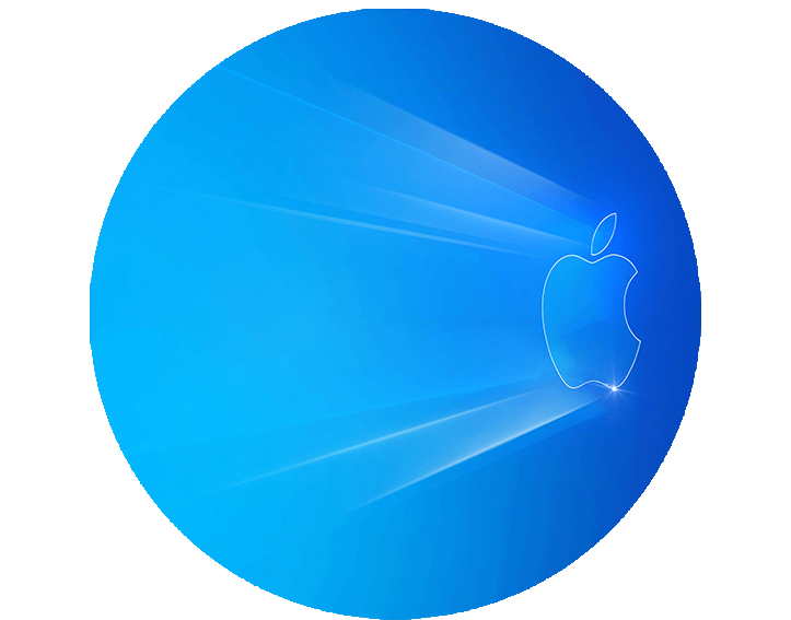 Opłatek na tort Apple zdjęcie 1