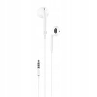 2 x Słuchawki Douszne Foneng T34 Bas Stereo Mikrofon HD Mini Jack 3.5mm Bia
