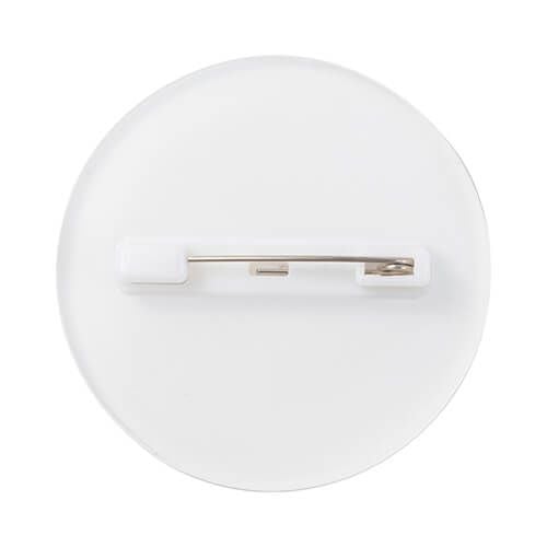 Identyfikator akrylowy Ø 5,7 cm do sublimacji - koło zdjęcie 2