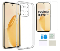 Etui silikonowe do REALME 16 PRO PLUS 5G case 2mm obudowa + folia ochronna