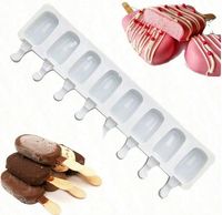 FORMA SILIKONOWA DO LODÓW FOREMKI FORMY LODY 8 GNIAZD