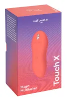 we-vibe touch x crave coral - kompaktowy model wielofunkcyjny, wodoodporny