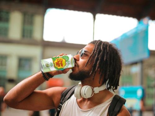 Chupa Chups napój gazowany koreański o smaku melon & cream 250ml na Arena.pl