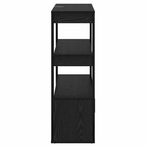 Bufet Czarny dąb 30 x 80 x 90 cm Materiał drewnopochodny na Arena.pl