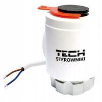 SIŁOWNIK TERMICZNY TERMOELEKTRYCZNY TECH M30X1.5 STT-230/2T DO PODŁOGÓWKI