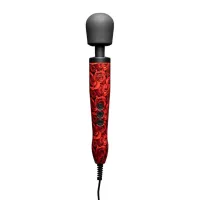 doxy original wand massager rose pattern - masażer elektryczny, rożowy