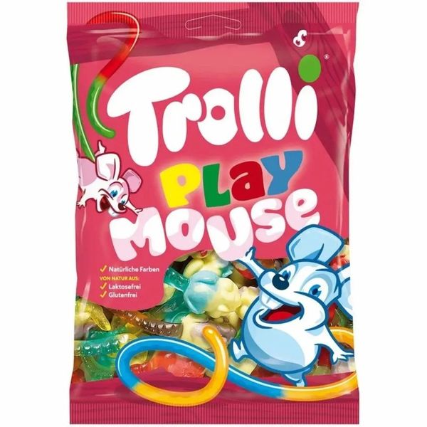 Żelki PLAY MOUSE MYSZY Trolli 1kg worek zdjęcie 4