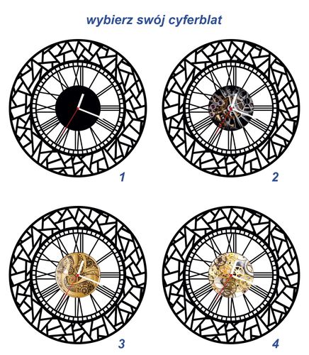 ZEGAR ŚCIENNY RETRO 38cm M 45.10 na Arena.pl