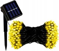 Lampki Solarne pod Parasol LED Dekoracyjne na Ogród Ogrodowe Lampy Światło