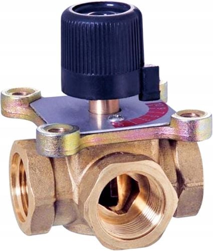 Zawór trójdrożny mieszający 1" NORDIC TEC zawór 3-drogowy MIESZACZ 1 cal na Arena.pl