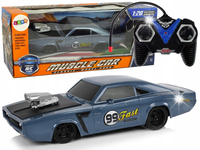 Auto R/C Naklejki Sportowe 120 Szare Pilot Lean Toys Zabawki Dzieci