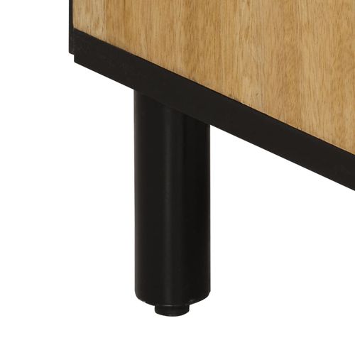 Szafka łazienkowa, 38x33x160 cm, lite drewno mango na Arena.pl