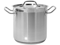 YATO GARNEK WYSOKI INDUKCJA GAZ STAL NIERDZEWNA 20X20CM 6,3L Z POKTYWĄ INOX
