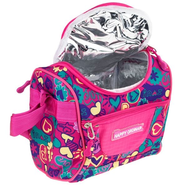 LUNCH BAG TORBA TERMICZNA RÓŻOWA DZIECIĘCA zdjęcie 11