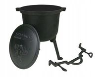 KOCIOŁEK MYŚLIWSKI 8L. PIECZONKI GARNEK ROSSNER Austria Ognisko