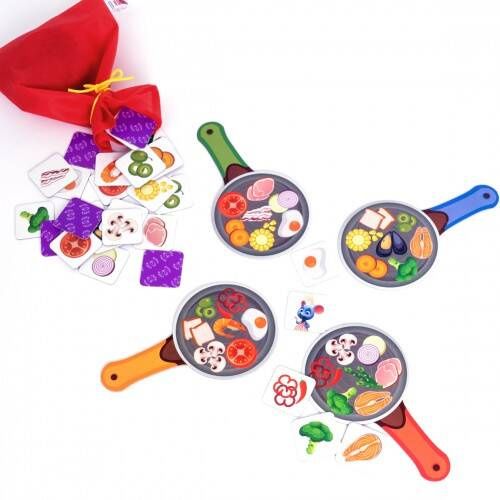 Gra Edukacyjna Wesołe Patelnie Roter Kafer Dla Dzieci Rk1020-05 na Arena.pl