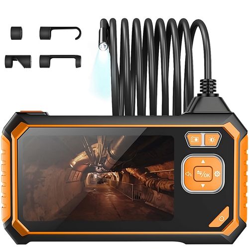 KAMERA INSPEKCYJNA ENDOSKOP 3M LCD HD 4,3" 8MM FULL HD 360° MICRO SD 64GB na Arena.pl