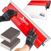 NÓŻ DO GŁADZI PIÓRO SZPACHLA 60cm WYMIENNE NIERDZEWNE OSTRZE LIZAK 0.3mm