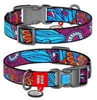 Collar Waudog Nylon Obroża Nylonowa Z Qr-Paszportem, Plastikowy Fastex