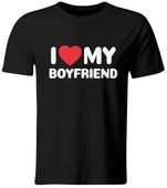 KOSZULKA I LOVE MY BOYFRIEND, NA DZIEŃ KOBIET, ROZ. 2XL