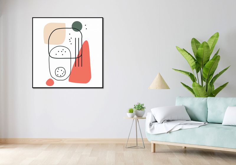 Plakat 100x100cm Przestrzenność zdjęcie 4