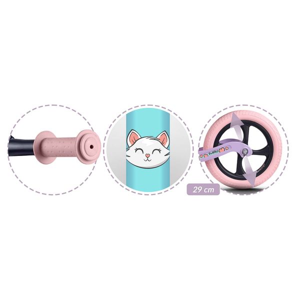 Rowerek biegowy dla dzieci Ricokids FUNNU zdjęcie 6