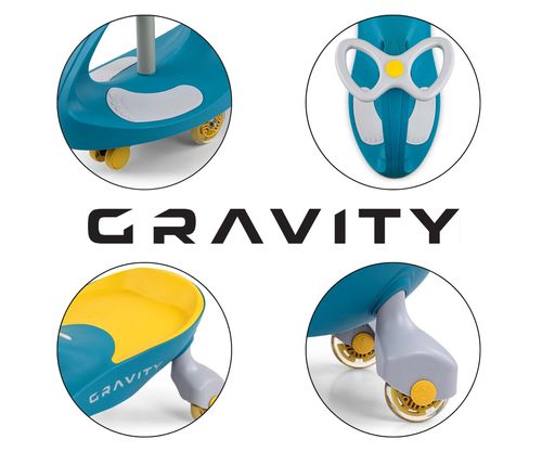 MILLY MALLY Jeździk Grawitacyjny Gravity Green Yellow na Arena.pl