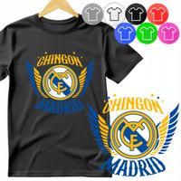 KOSZULKA DZIECIĘCA T-SHIRT - MADRYT SPORT PIŁKA - M 134-140
