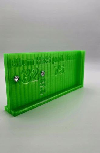 Zestaw Przymiarów do Blum AVENTOS HK-S – wiercenie w korpusie i na Arena.pl