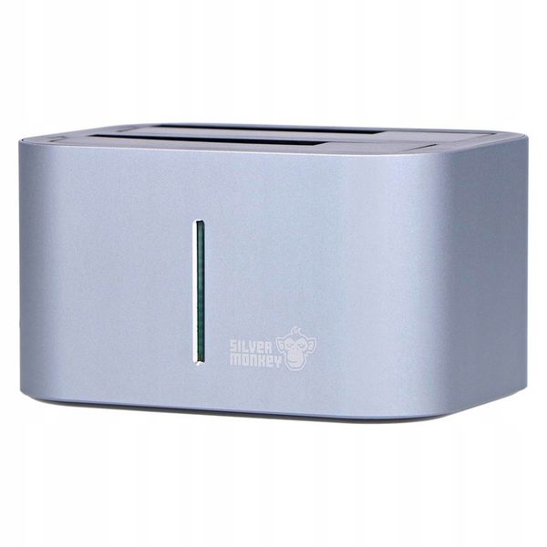 STACJA DOKUJĄCA SILVER MONKEY DLA DYSKÓW SATA HDD I SSD zdjęcie 3
