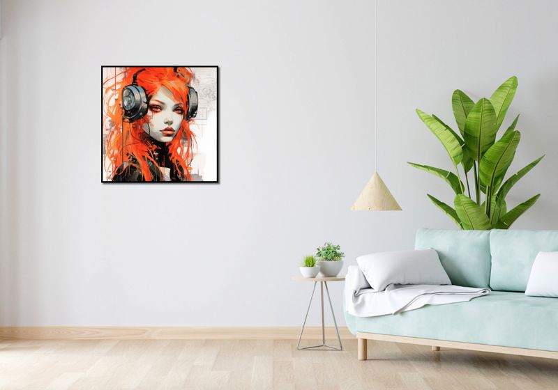 Plakat 70x70cm Rytm Metropolii zdjęcie 4