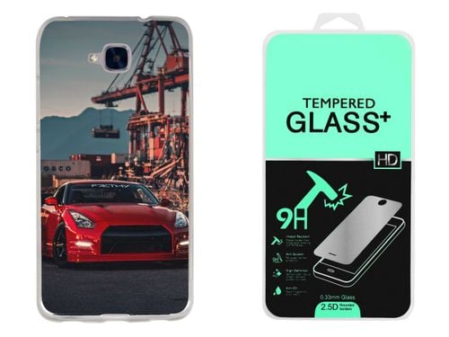 HUAWEI HONOR 7 LITE | Etui smartfon CASE + Szkło na Arena.pl