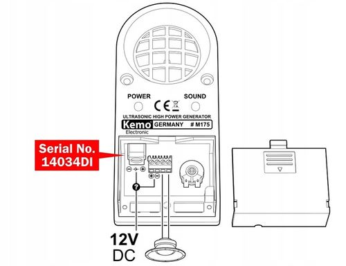 KEMO M175 ODSTRASZACZ NA INSEKTY, PTAKI, KUNY INNE na Arena.pl