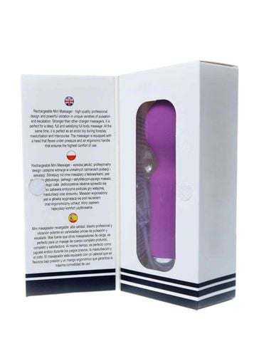 stymulator-rechargeable mini masager usb 20 functions - purple na Arena.pl