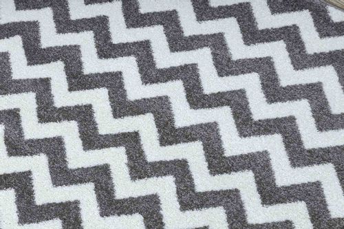 RUG/LU/ESMESA/ZIGZAK/GREY+WHITE/160x220 na Arena.pl