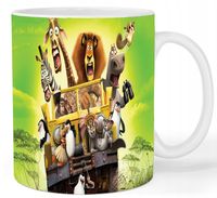 Kubek ceramiczny Pingwiny z Madagaskaru