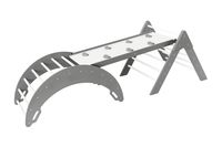 domowy plac zabaw Moon Max biało-szary