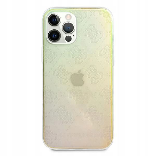 Plecki Guess do Apple , iPhone 12 Pro żółty zdjęcie 8