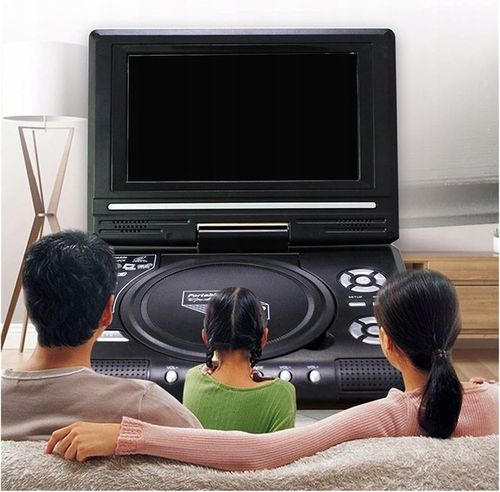 PRZENOŚNY ODTWARZACZ DVD TELEWIZOR 7,8" DOMOWY SAMOCHODOWY ODTWARZACZ DVD na Arena.pl