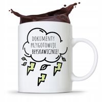 Kubek Prezent Dla Sekretarki Błyskawicznie Z Nadrukiem Ze Zdjęciem