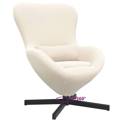 Fotel jajo Kremowy na Arena.pl