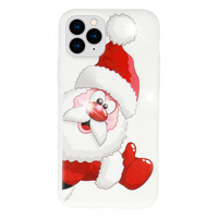 Etui Plecki Świąteczne TEL PROTECT Mikołaj Case do Iphone 12 Mini Święta