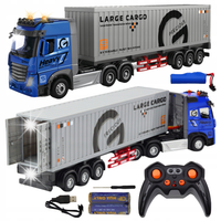 CIĘŻARÓWKA R/C TIR KONTENER MORSKI ZDALNIE STEROWANY + AKUMULATOR KABEL USB